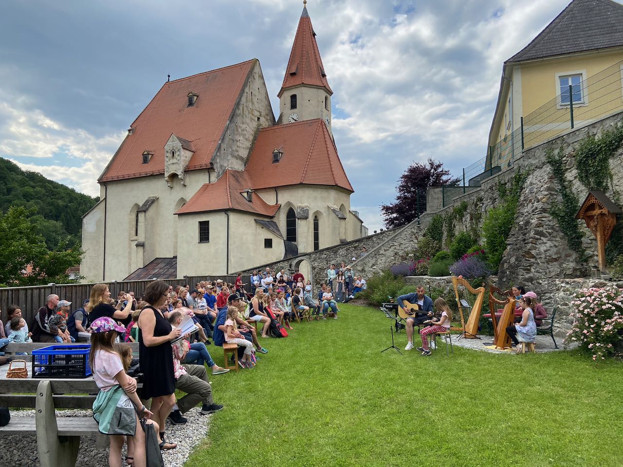 “Wanderkonzert” der Musikschule